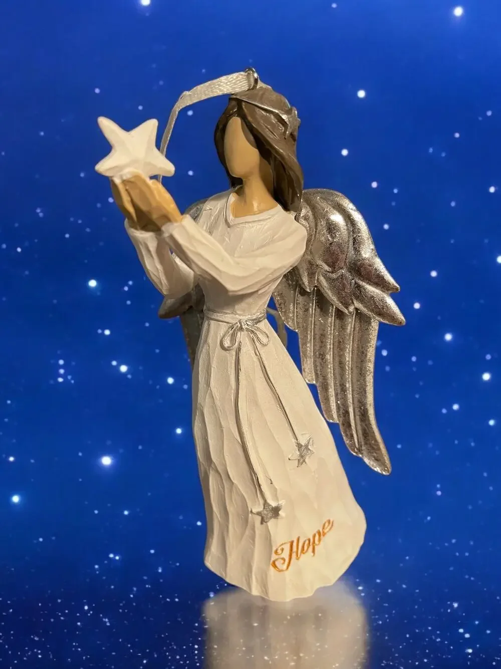 Willow Tree Looking Angel with Star 
